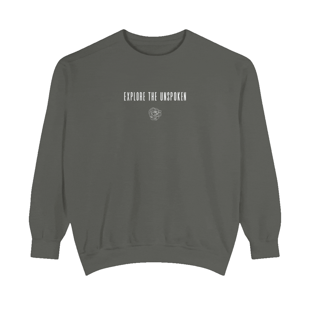 explore the unspoken sweatshirt explore the unspoken sweatshirt