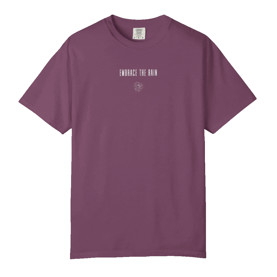 embrace the rain tee embrace the rain tee